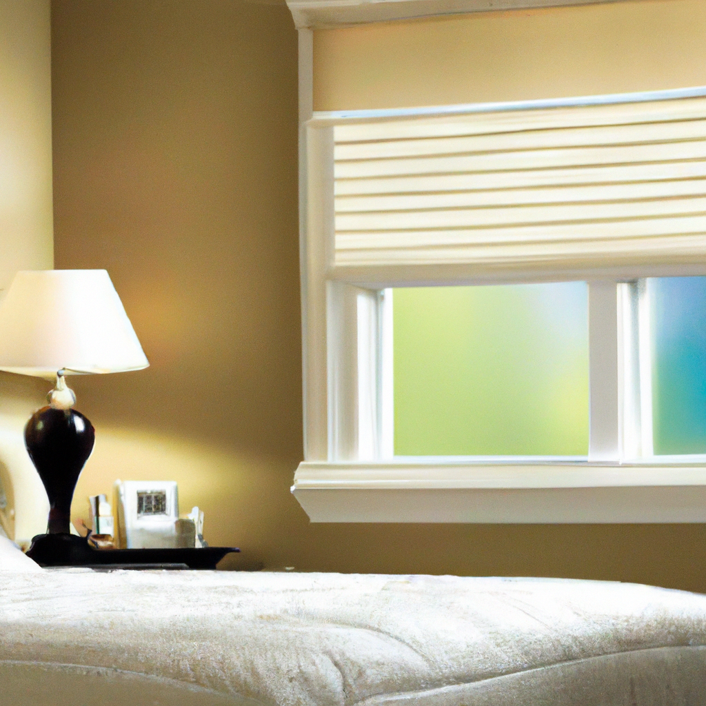 How to control smart window shades in the bedroom